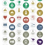 Voorbeeld stickervel Sterke Kanten VIA Character Strengths